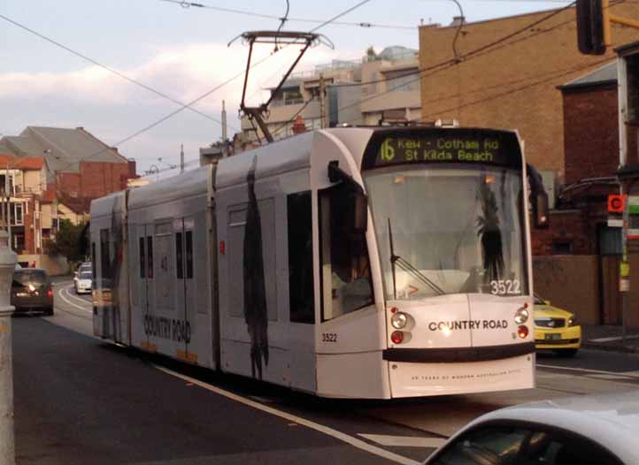 Yarra Trams Combino Country Road 3522